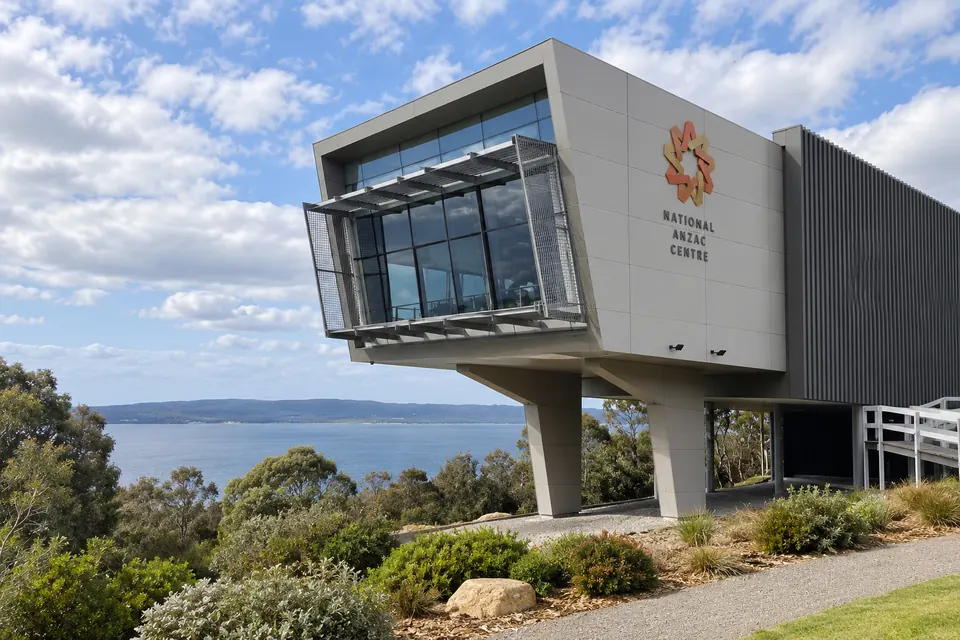 The National Anzac Centre above King George Sound