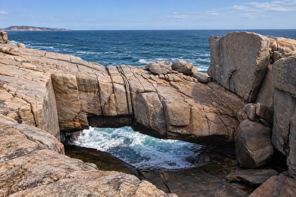 The Natural Bridge in Torndirrup National Park