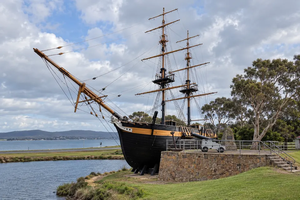 The brig Amity replica