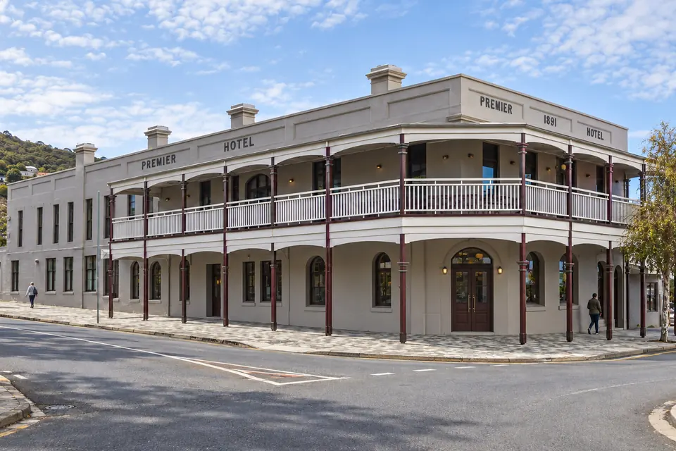 The restored Premier Hotel of 1891 on York Street
