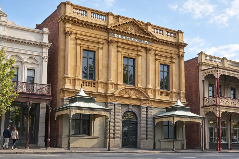 The Art Gallery of Ballarat on Lydiard Street