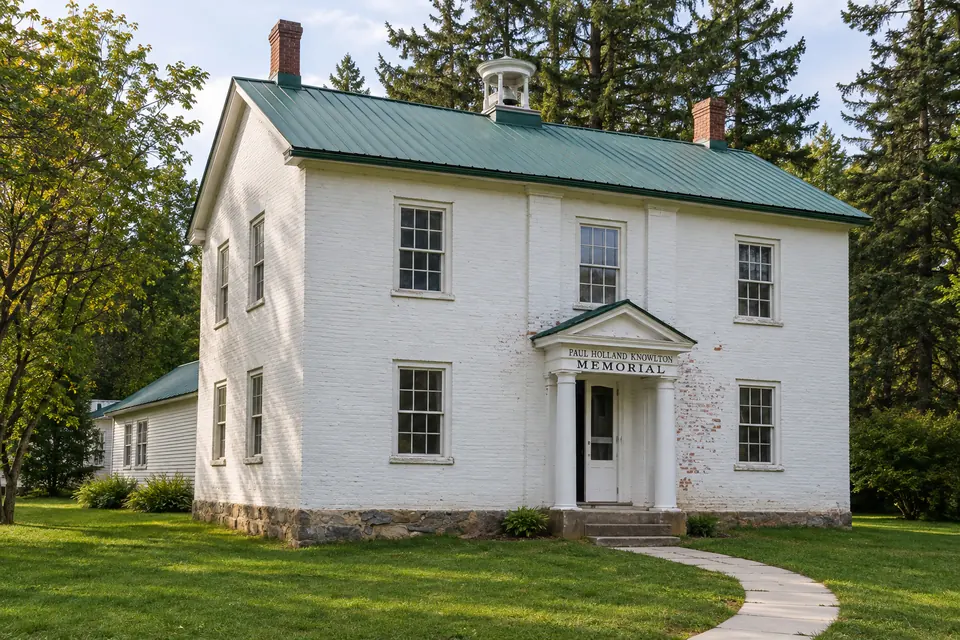 The old Knowlton Academy at the Brome County Historical Museum