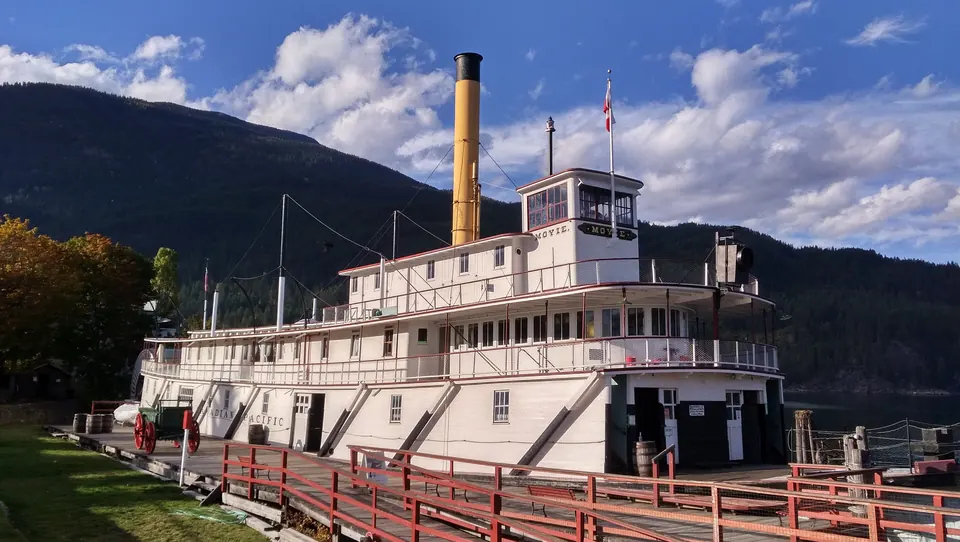 The SS Moyie at Kaslo