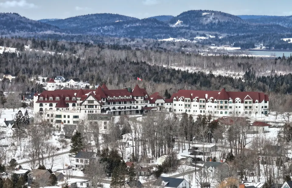 The Algonquin Resort on the hill