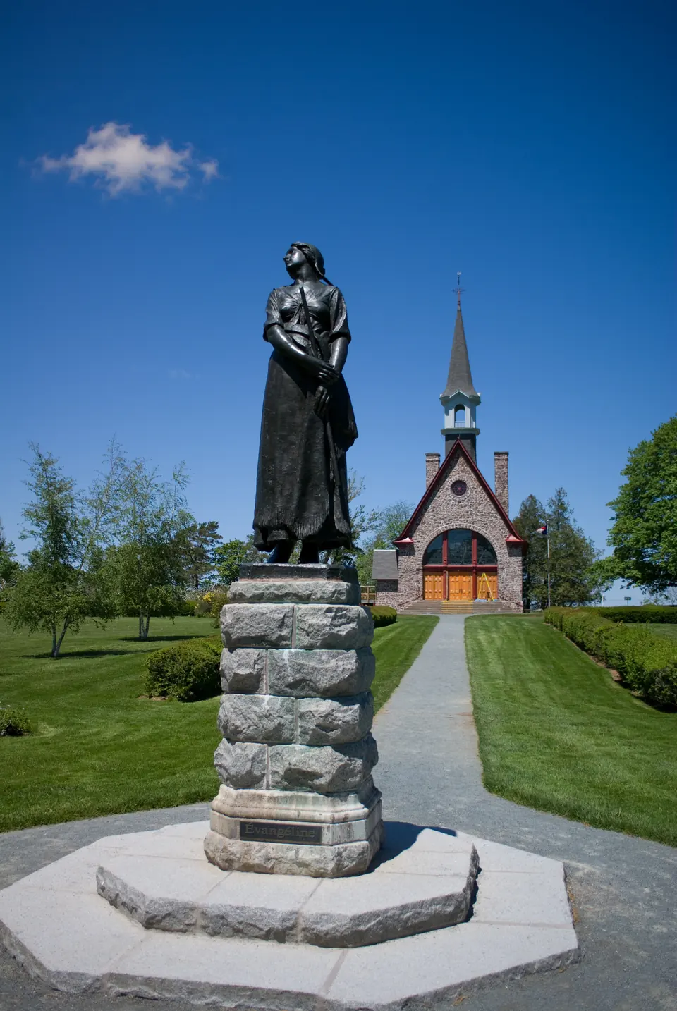 The memorial church at Grand-Pré National Historic Site