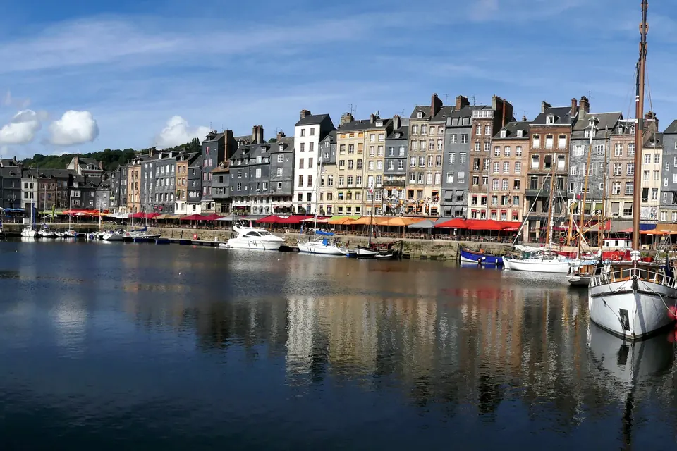 The old harbor at Honfleur