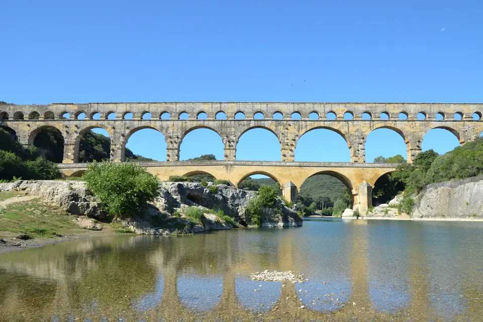 The Pont du Gard over the Gardon