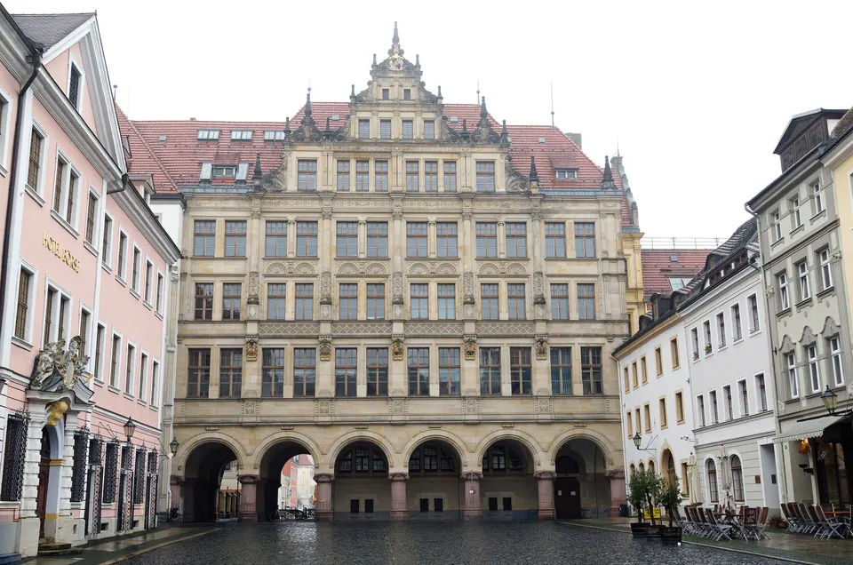 The Untermarkt with its late Gothic and Renaissance facades