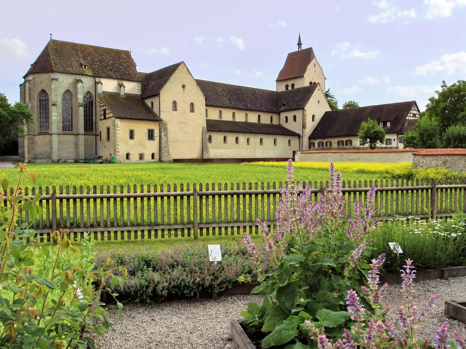 The minster at Mittelzell on Reichenau