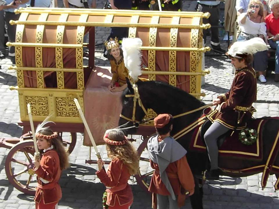 The procession of the Landshut Wedding