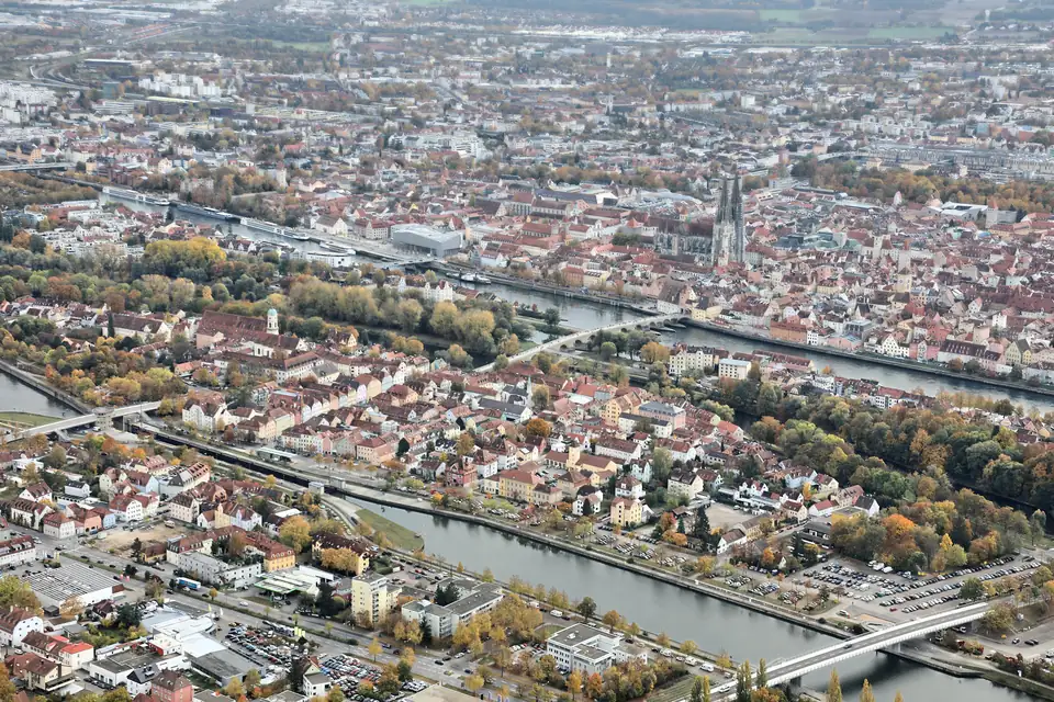Stadtamhof on the Danube