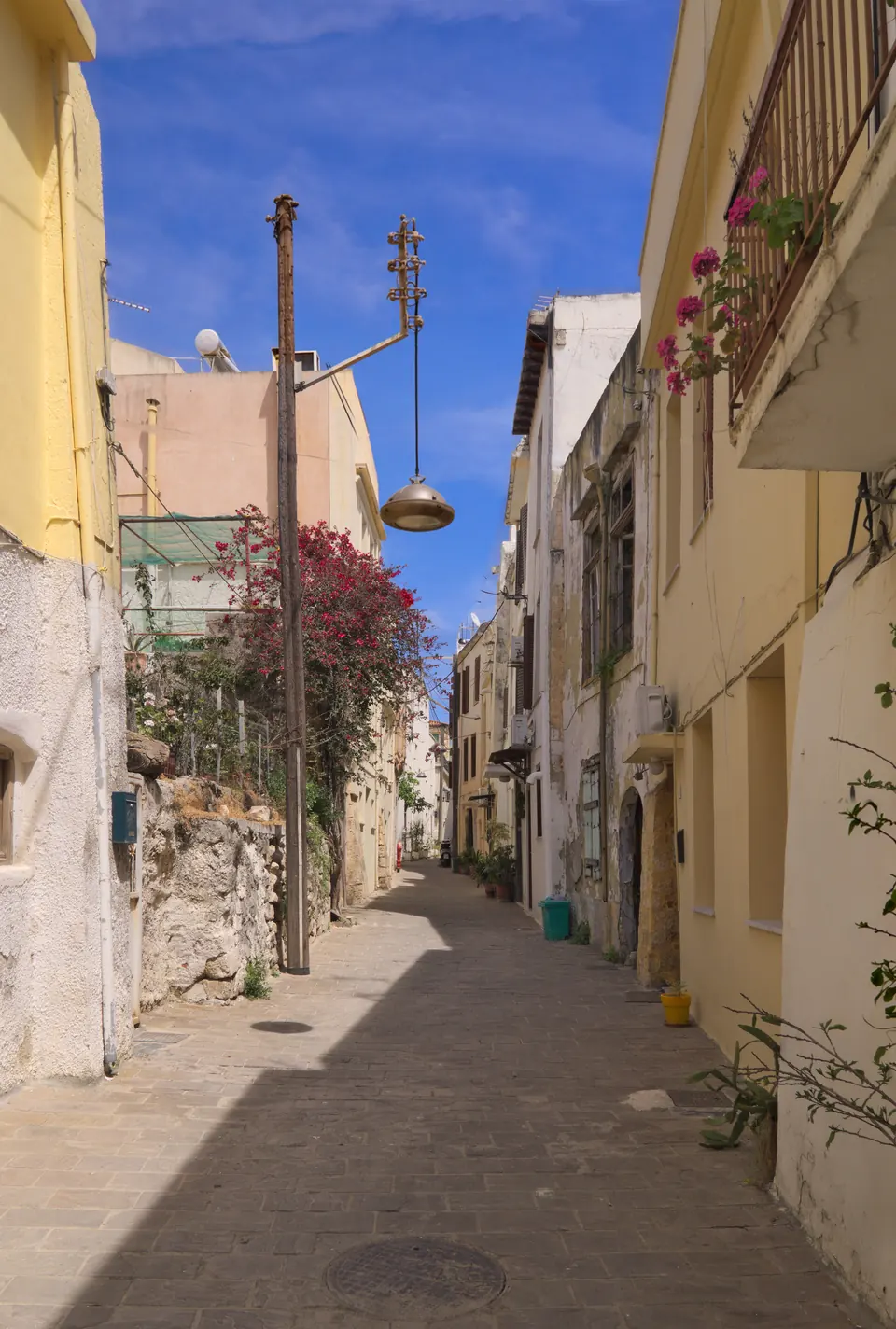 The Turkish quarter behind the harbor
