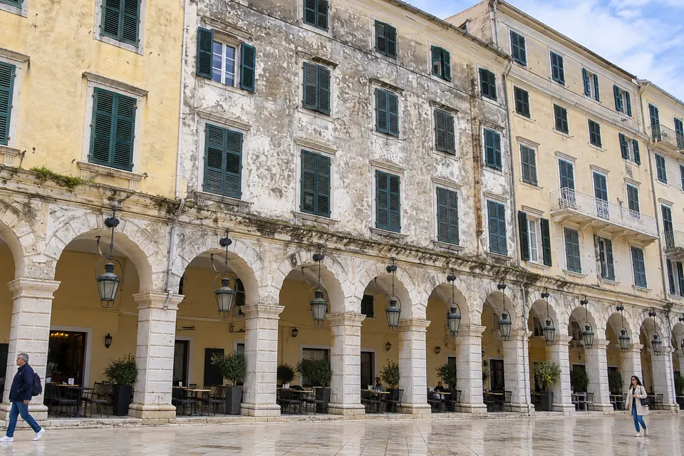 The Liston arcades on the Spianada