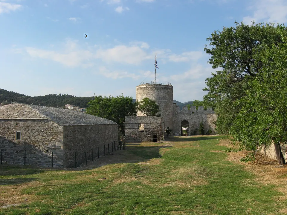 The fortress on the acropolis of the peninsula