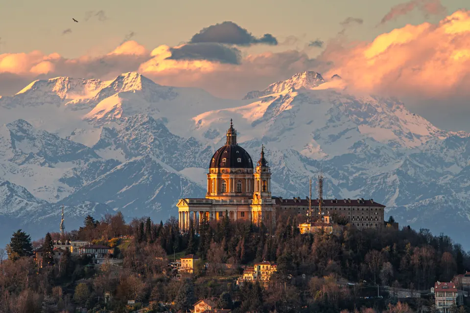 Basilica of Superga above Turin