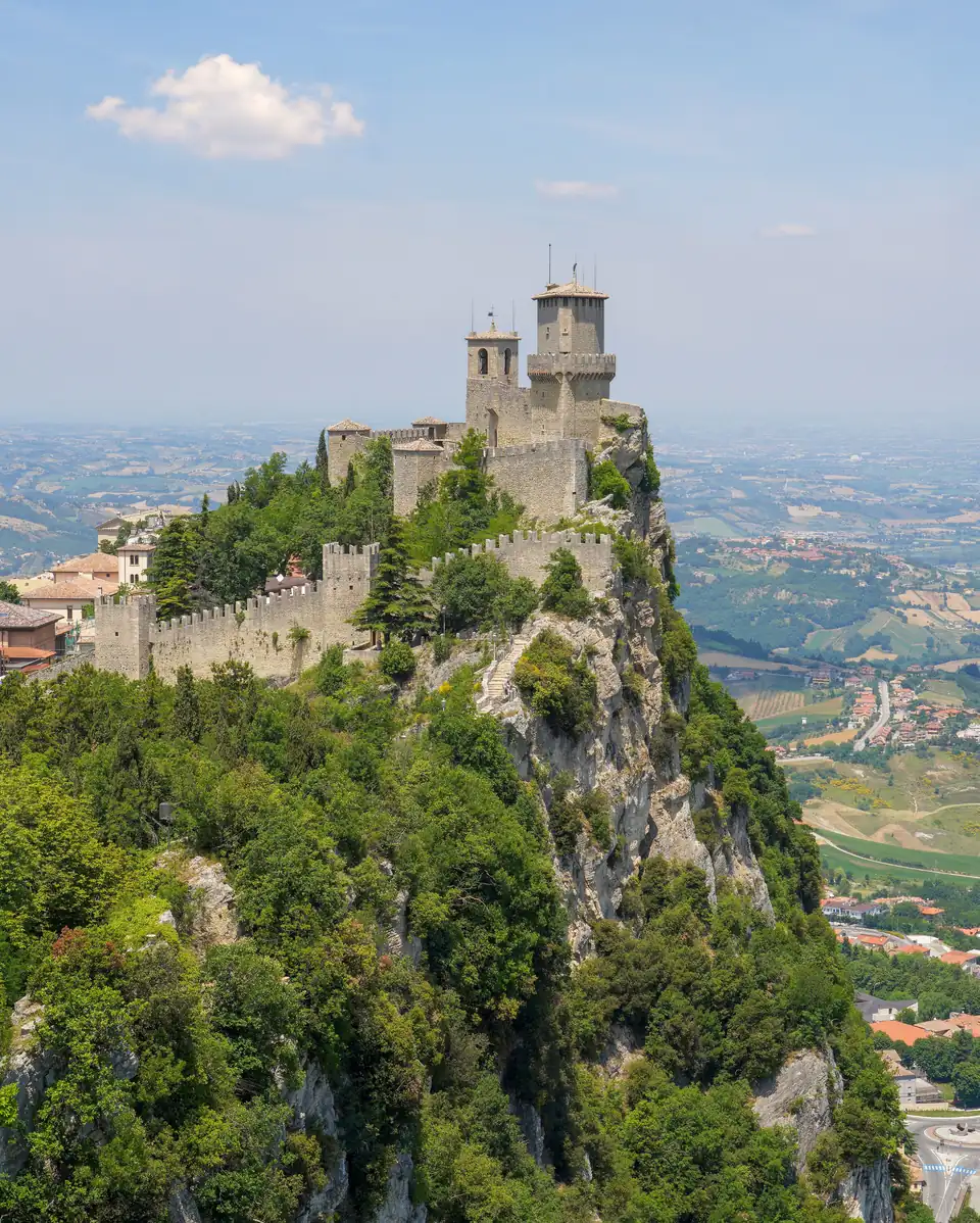 San Marino's first tower