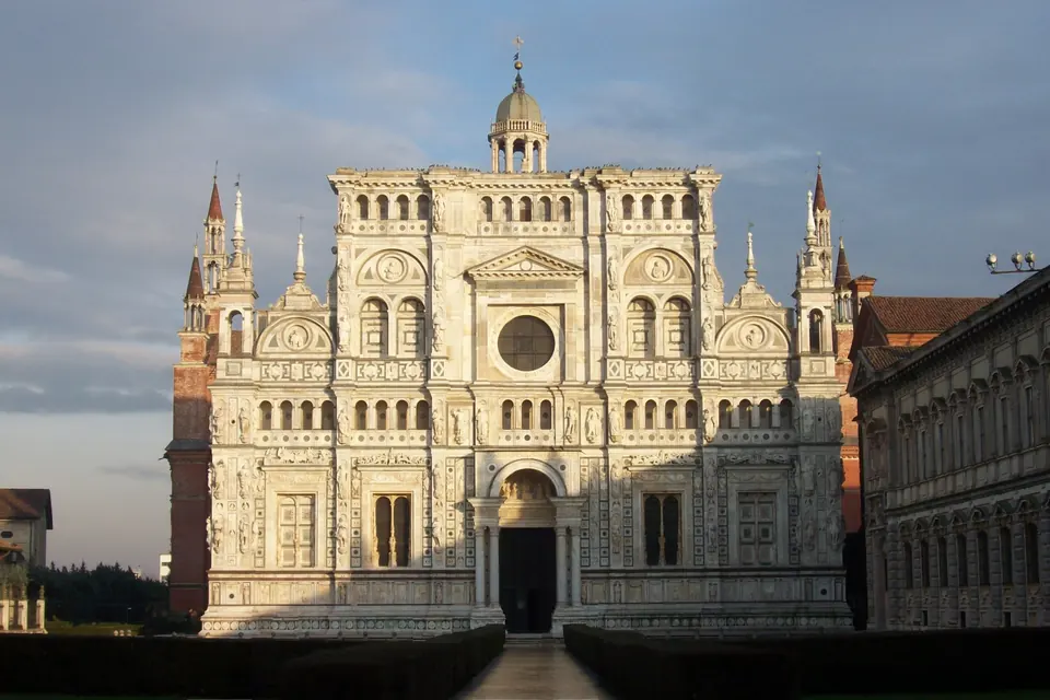 The Certosa di Pavia
