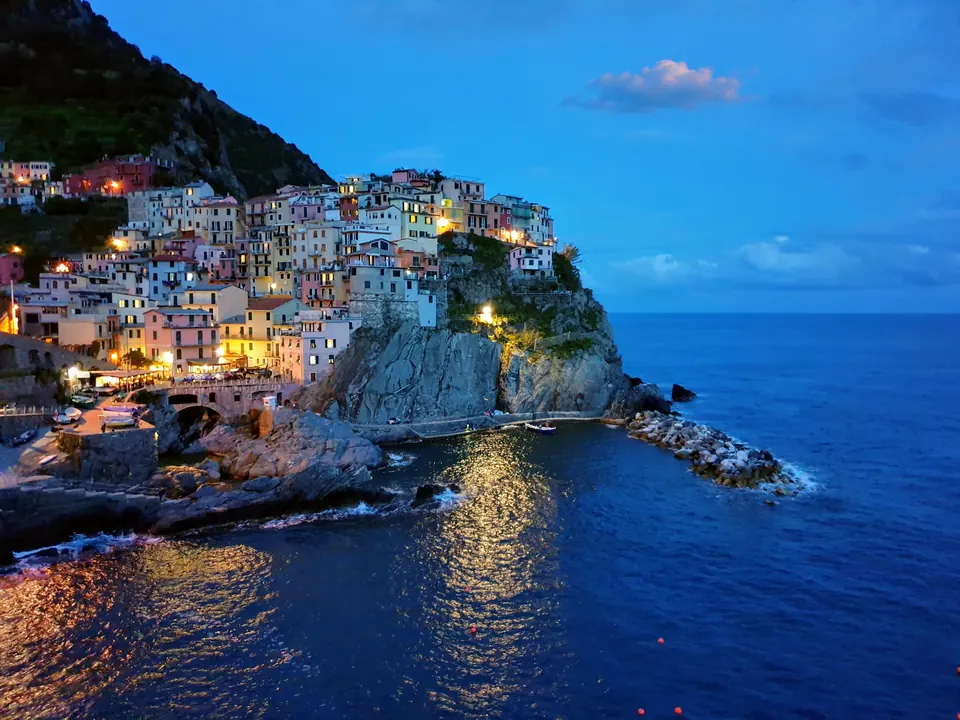Manarola, in the Cinque Terre