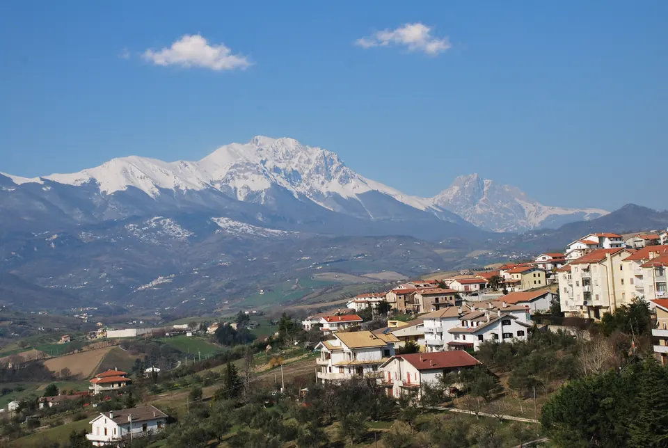Penne and the Gran Sasso