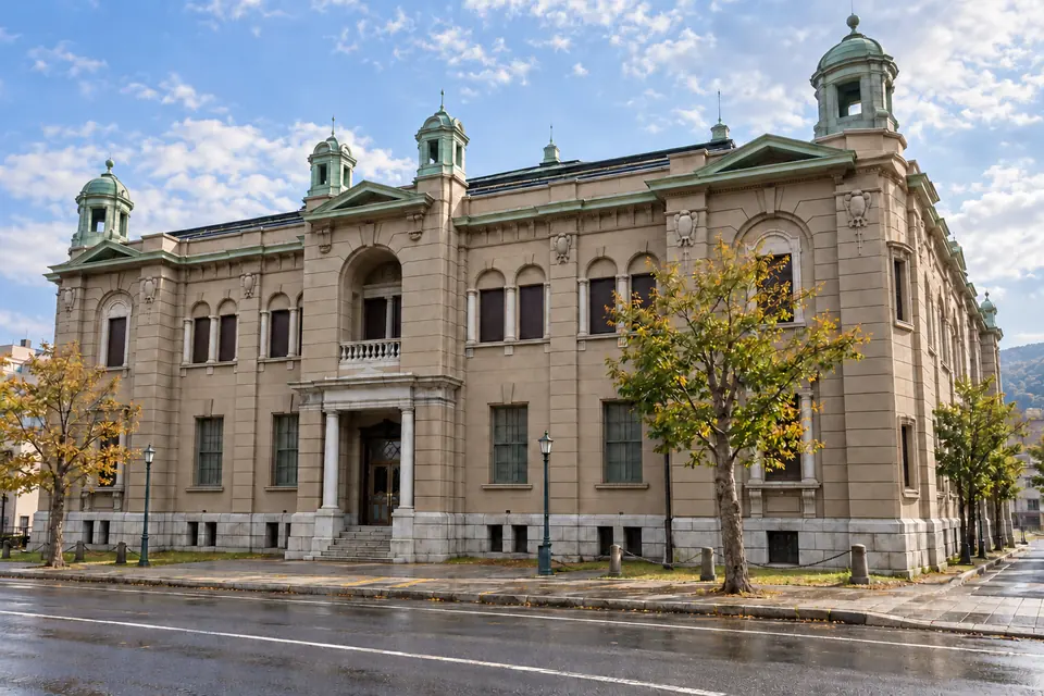 The former Bank of Japan Otaru branch