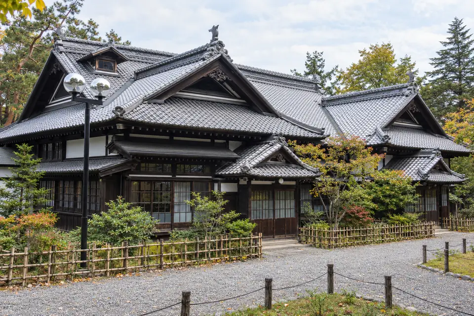 The former Aoyama villa, a herring mansion