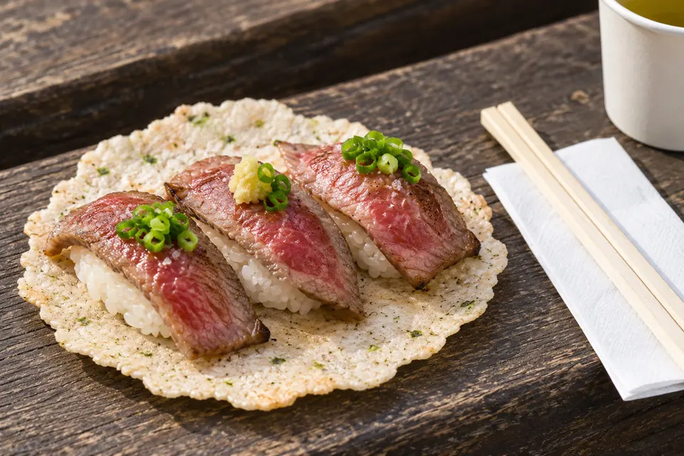 Hida beef nigiri