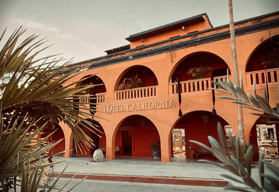 The Hotel California in Todos Santos