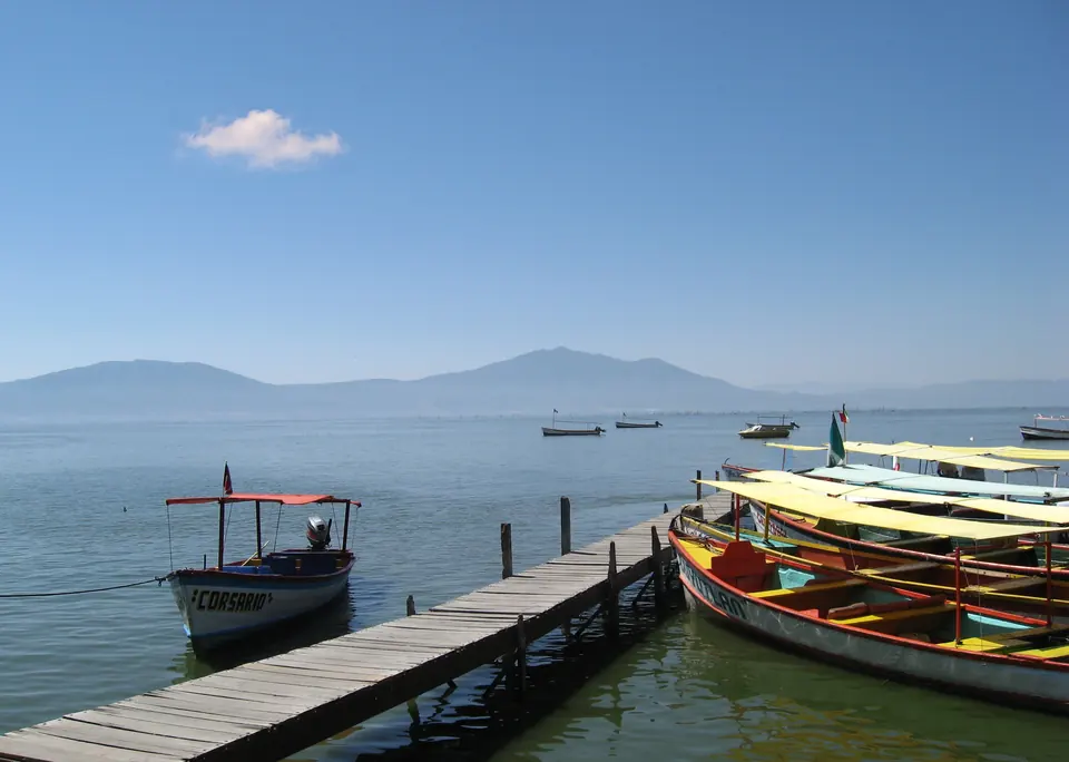 Boats at the Chapala pier