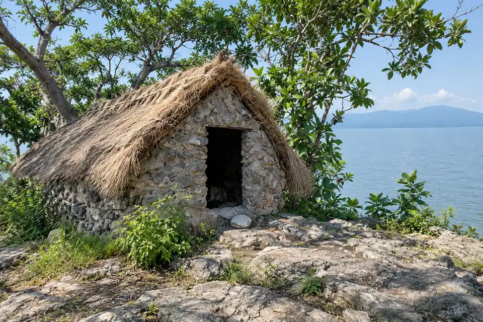 The Wixárika shrine on Isla de los Alacranes