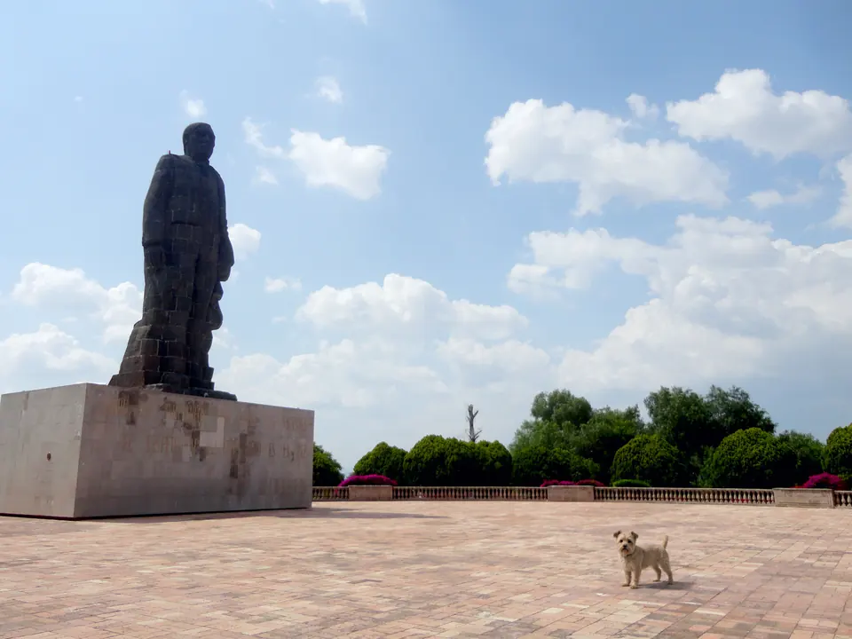 The Juárez monument on the Cerro de las Campanas