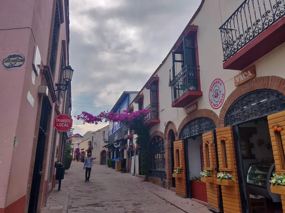 A street in Tequisquiapan