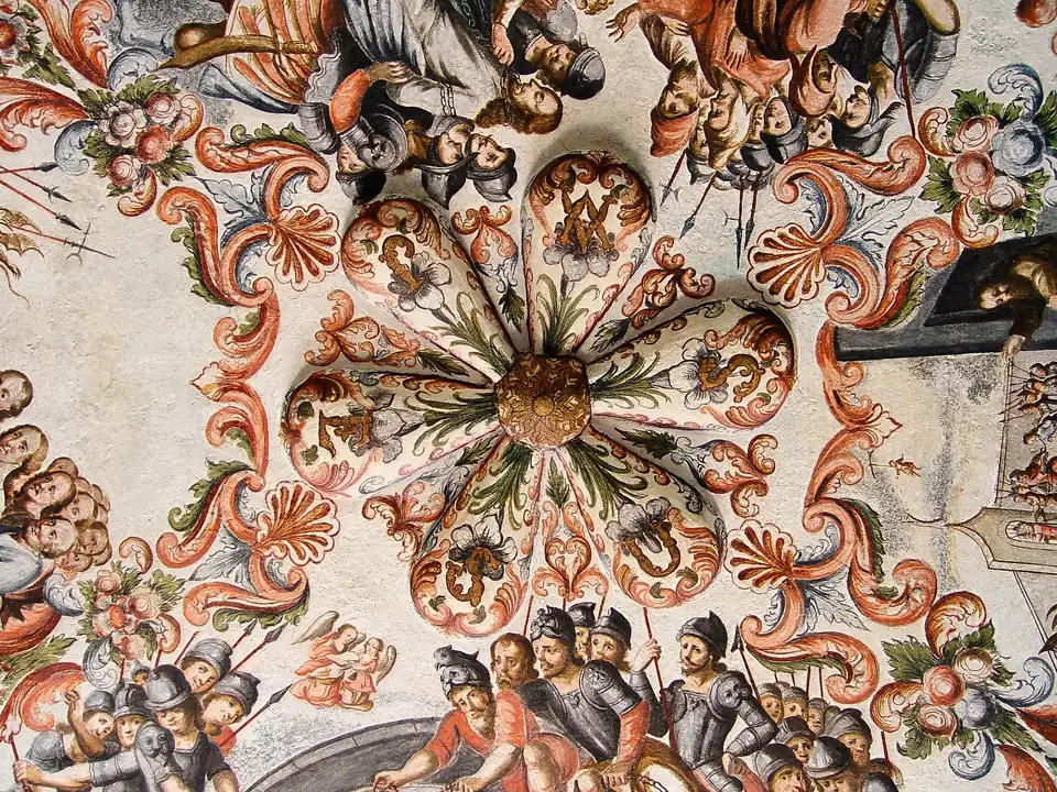 The painted ceilings of Atotonilco