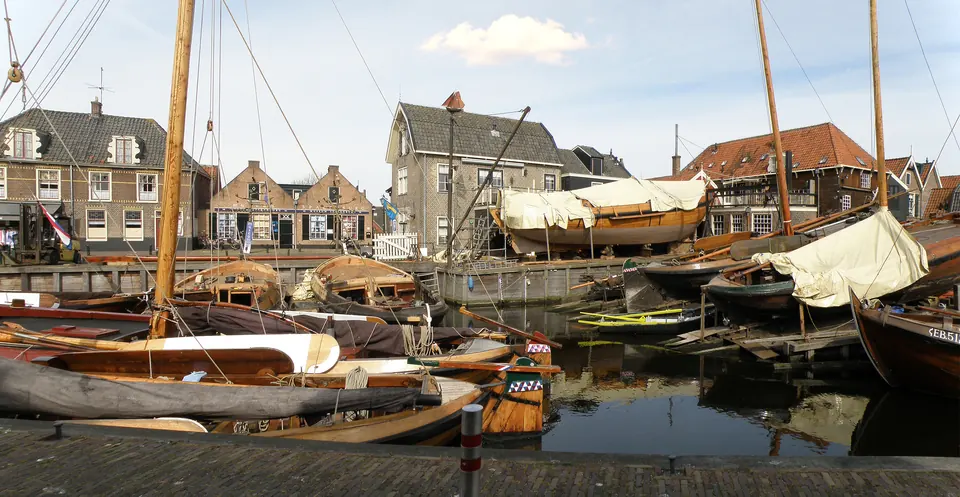 The harbor at Spakenburg