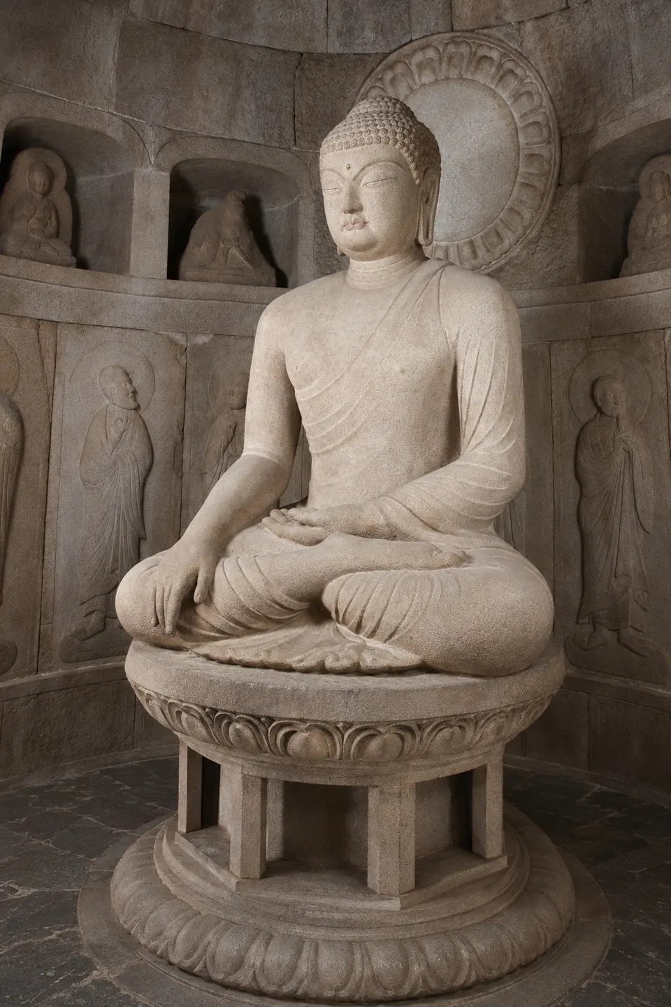 The seated Buddha of Seokguram