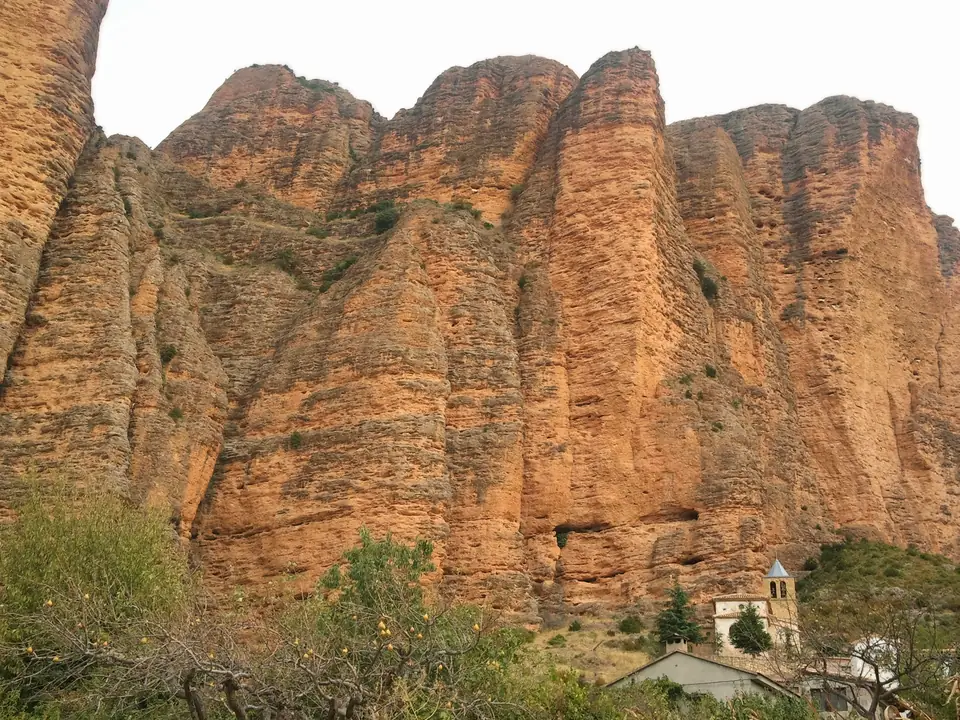 The rock towers of Los Mallos de Riglos