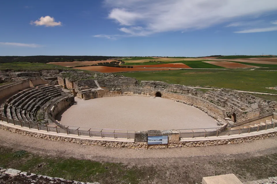 The Roman amphitheater of Segóbriga