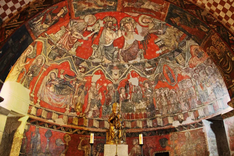 The crypt of the Virgen del Perdón, San Esteban