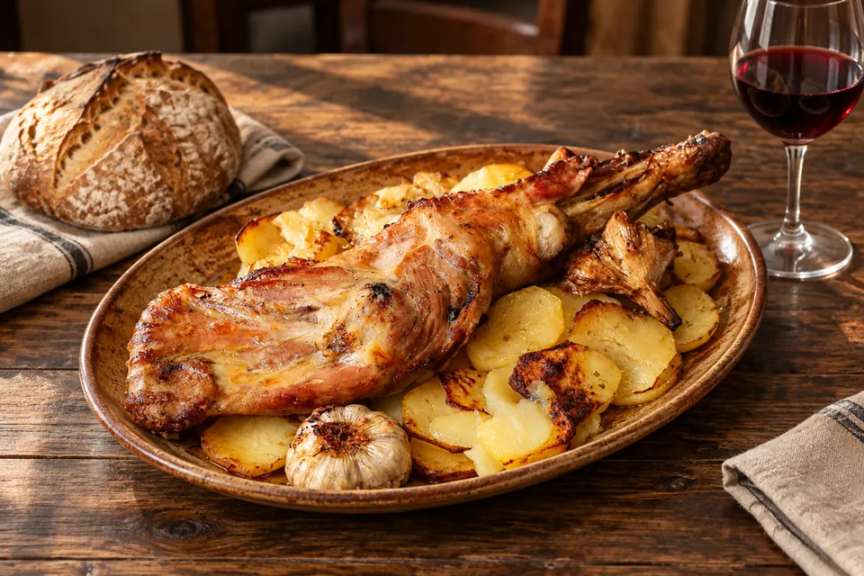 Ternasco de Aragón and the local table
