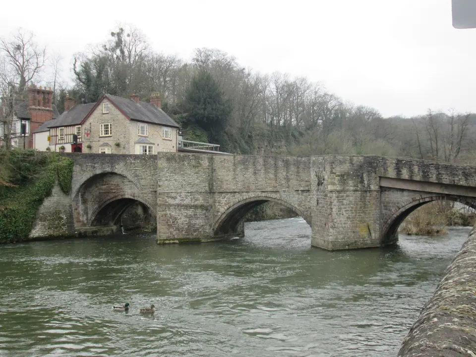 Ludford Bridge over the River Teme
