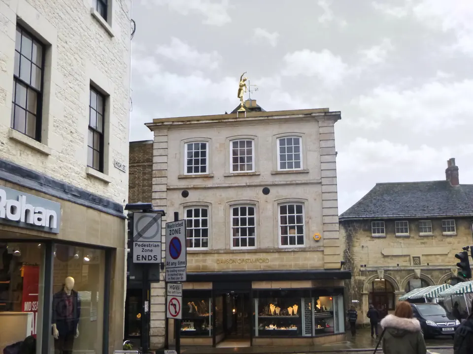 Stone Georgian façades on Red Lion Square